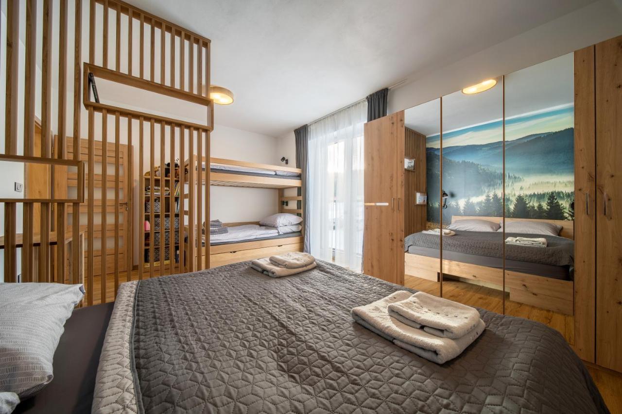 Apartman U Sucheho Buku - Bukova Hora Červená Voda Dış mekan fotoğraf